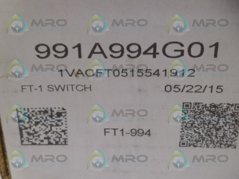 ABB 991A994G01 1VACFT0515541912 SWITCH NSFS