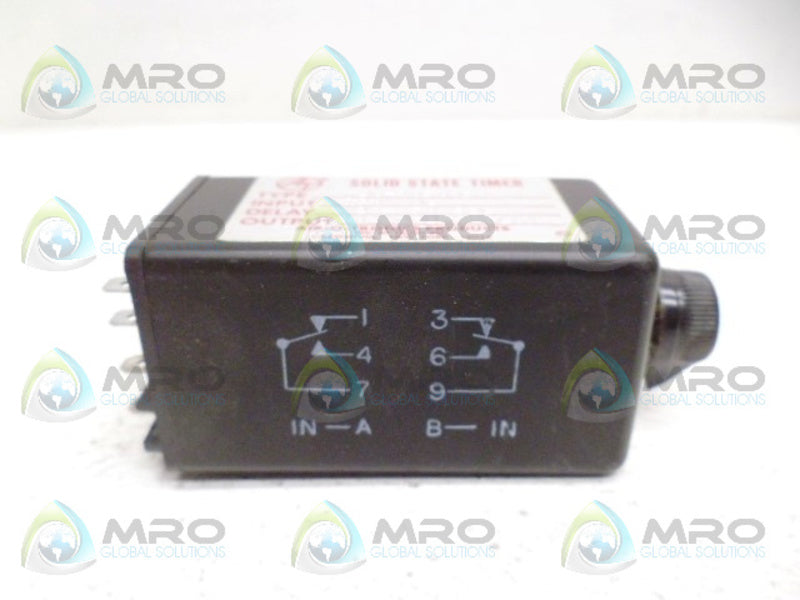 AIR-O-TRONICS TDU-1030A5A SOLID STATE TIMER .2-30 SEC. UNMP