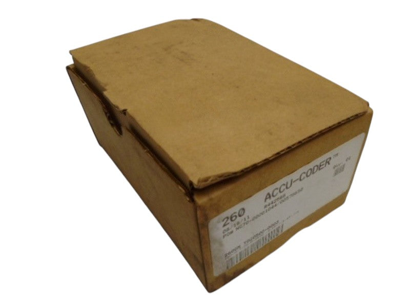ACCU-CODER 260-N-T-02-H-0500-Q-HU-1-S-SF-1-N ENCODER NSMP