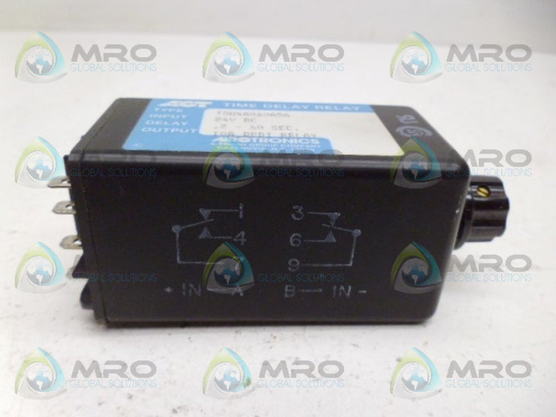 AIROTRONICS TDU4A060A5A TIME DELAY RELAY .2-60 SEC. UNMP