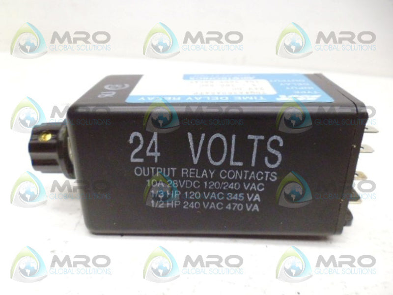AIROTRONICS TDQ4A360A5ATP TIME DELAY RELAY .2-360 SEC. NSNP