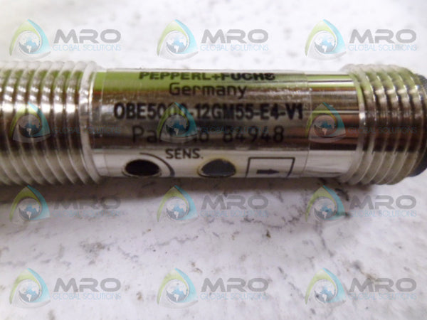 PEPPERL + FUCHS OBE5000-12GM55-E4-V1 PHOTOELECTRIC SENSOR NSNP