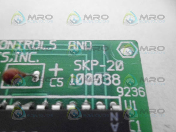 ADVANCED CONTROLS SKP-20 SMART KEY PAD UNMP
