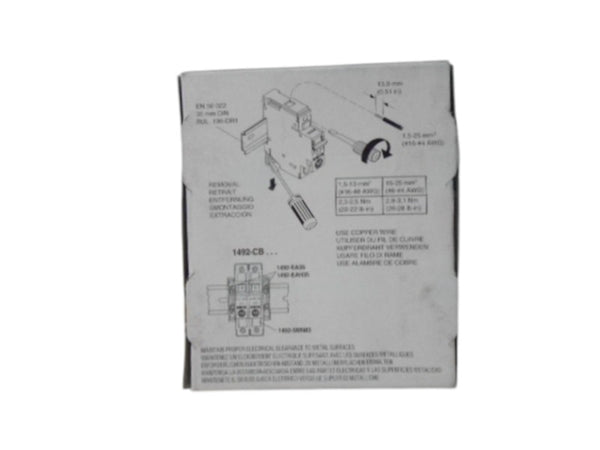 ALLEN BRADLEY 1492-CB1F010 SER.C NSMP