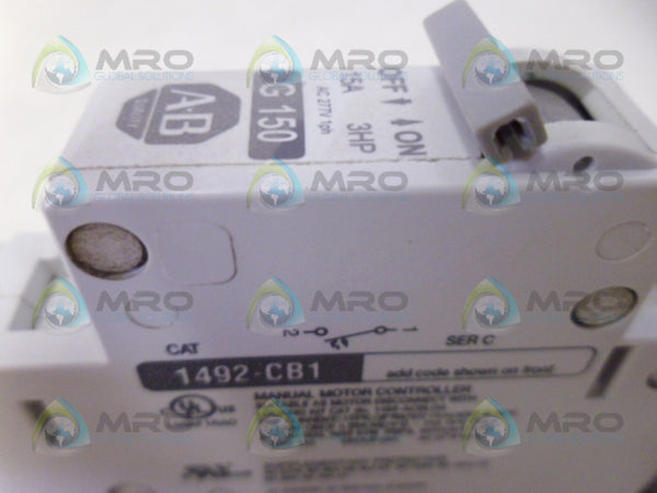 ALLEN BRADLEY 1492-CB1G150 SER. C 15A NSMP