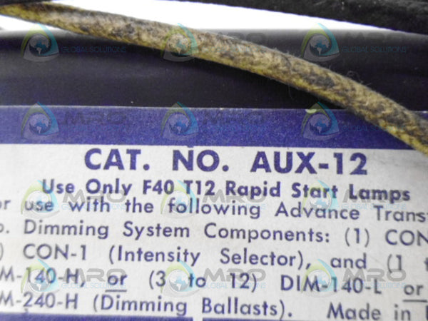 ADVANCE AUX-12 RAPID START BALLAST UNMP