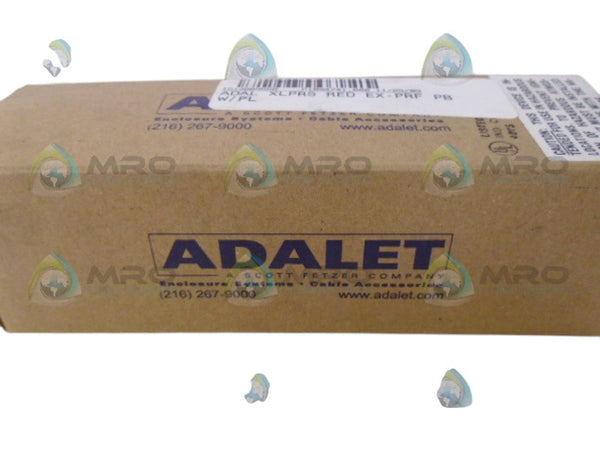 ADALET XLPRS N4 EXPLOSION PROOF PILOT LIGHT PUSH BUTTON NSMP