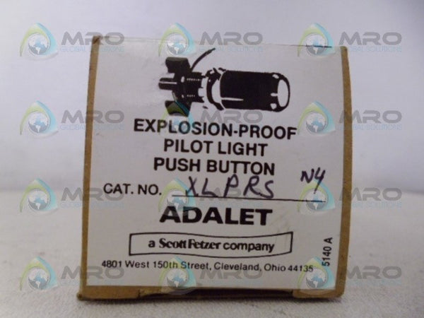 ADALET XLPRS N4 EXPLOSION PROOF PILOT LIGHT PUSH BUTTON NSMP
