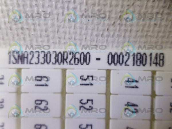 ABB 1SNA233030R2600-0002180148 MARKER CARD NSNP