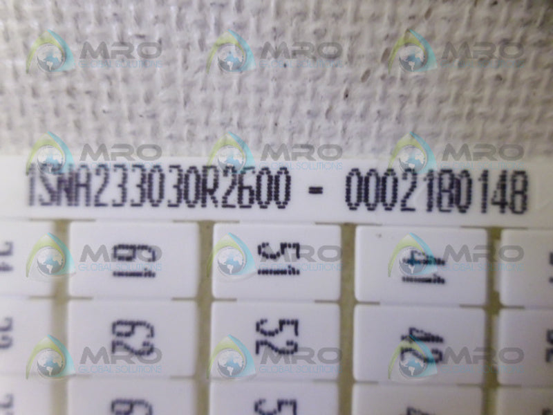 ABB 1SNA233030R2600-0002180148 MARKER CARD NSNP