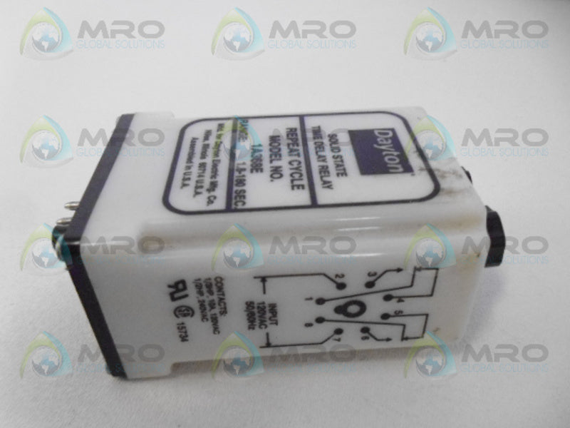 DAYTON 1A368E  TIME DELAY RELAY  NSNP