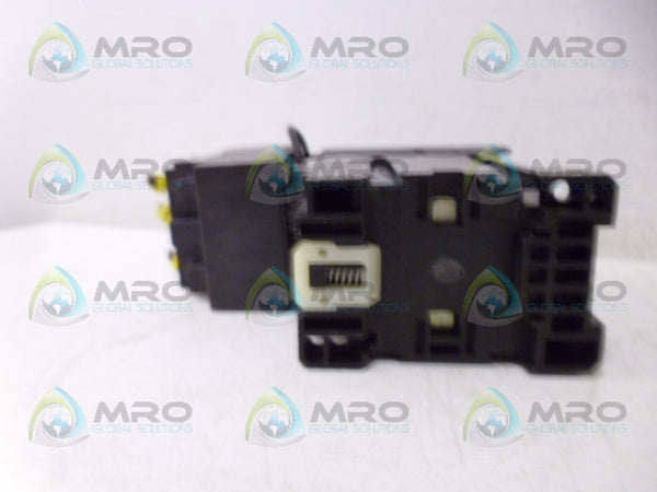 ALLEN BRADLEY 100-A09NZ3 SER. B CONTACTOR AND 193-AIE SER. A UNMP