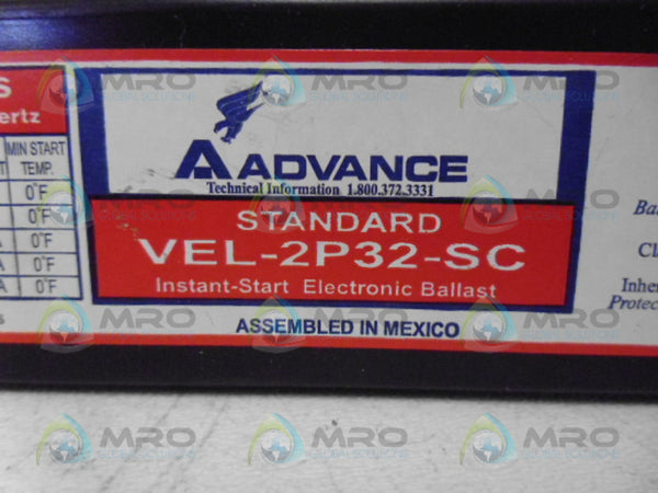 ADVANCE VEL-2P32-SC BALLAST NSNP