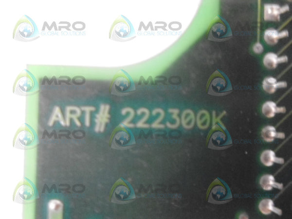 ABB 222300K CIRCUIT BOARD NSNP