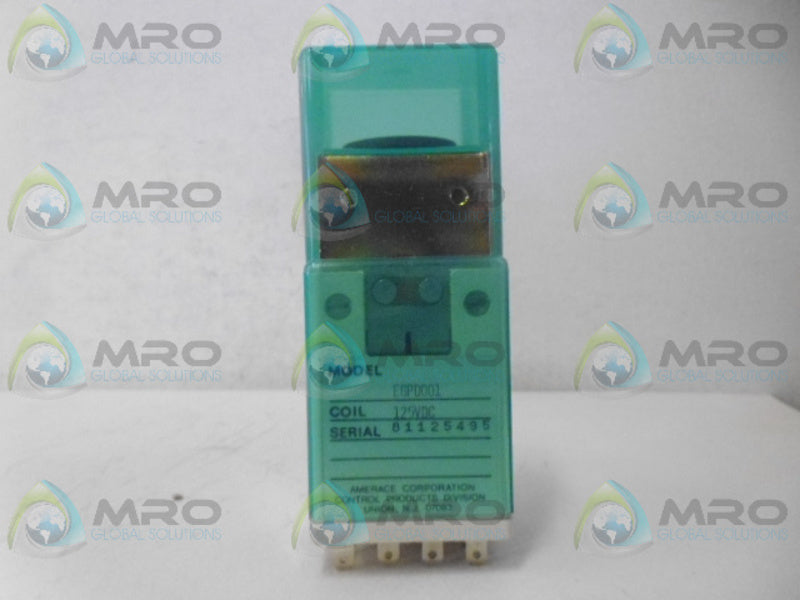 AGASTAT EGPD001 COIL 125VDC NSMP