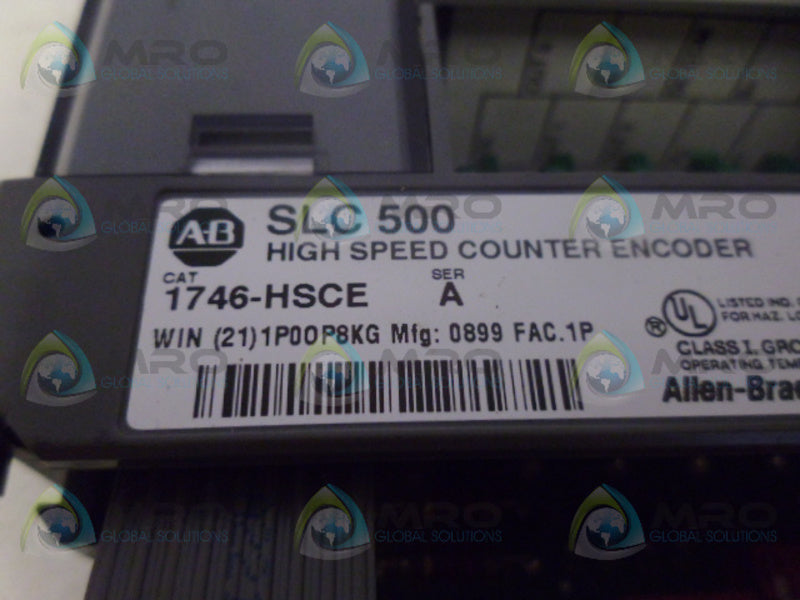 ALLEN BRADLEY 1746-HSCE SER. A F/W 1.0 NSNP