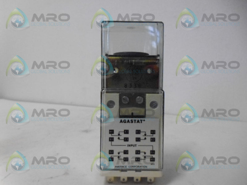 AGASTAT EGPDC2004002 RELAY 125VDC NSMP