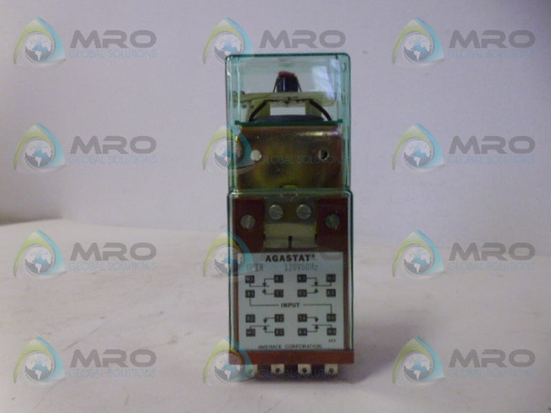 AGASTAT GPIR RELAY 120V 60HZ NSMP