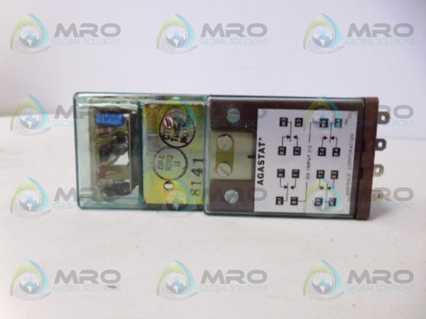 AGASTAT FTR14P3N RELAY 125VDC NSMP