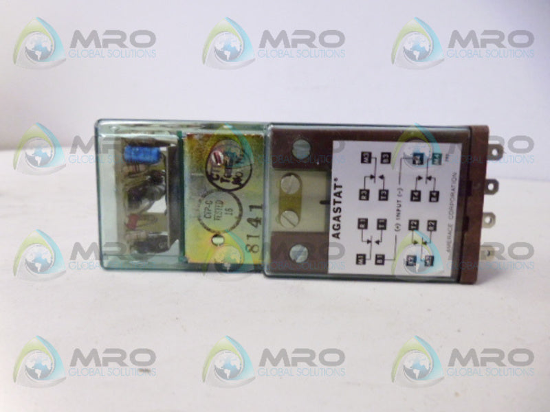 AGASTAT FTR14P3N RELAY 125VDC NSMP