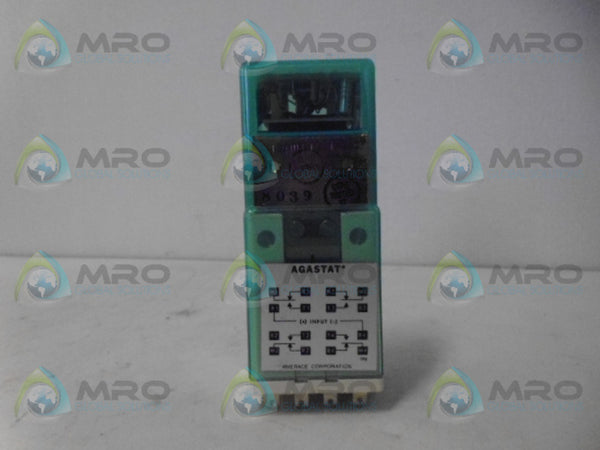 AGASTAT ETR14D3A001 RELAY 125VDC NSMP