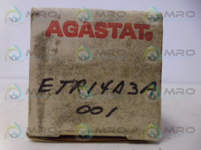 AGASTAT ETR14D3A001 RELAY 125VDC NSMP