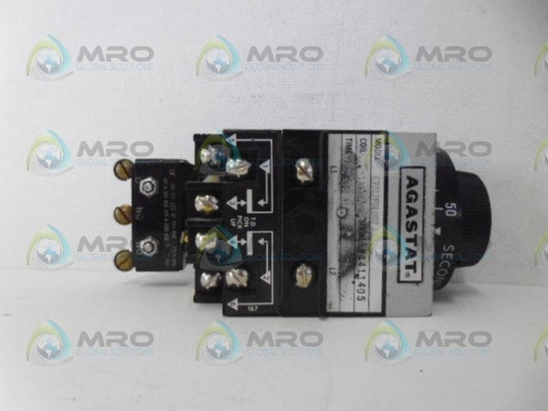 AGASTAT E7012PDL002 TIMING RELAY (5-50 SECONDS) NSNP