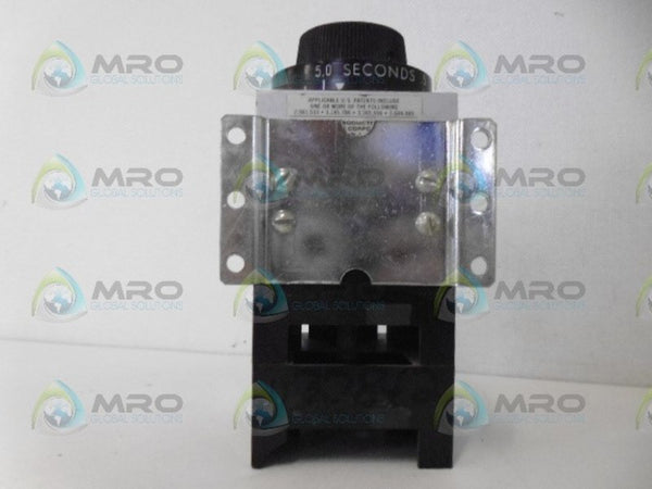 AGASTAT 7024AB TIMING RELAY (.5-5 SECONDS) NSNP