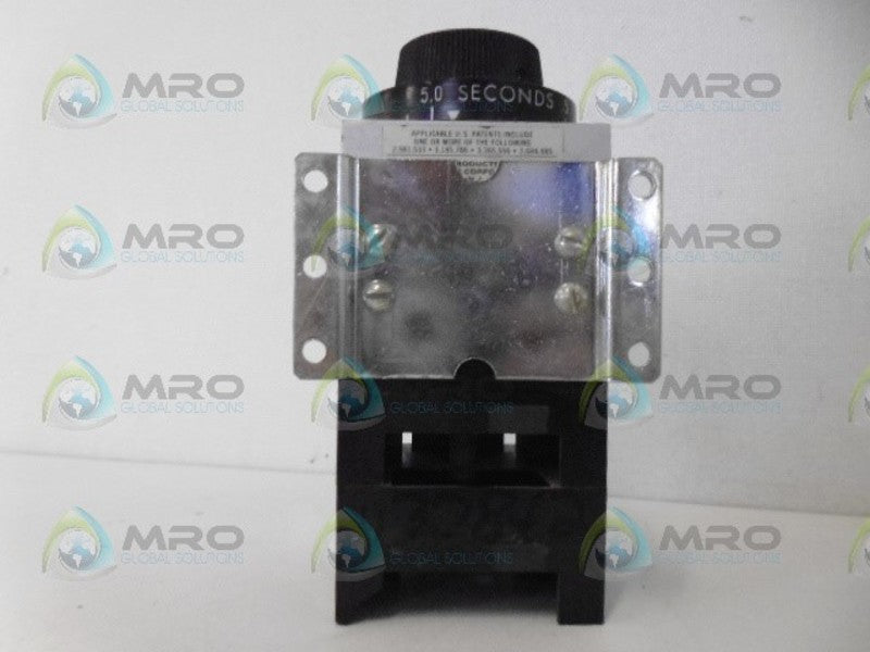 AGASTAT 7024AB TIMING RELAY (.5-5 SECONDS) NSNP