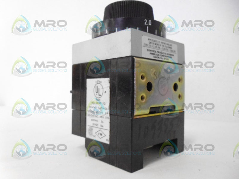 AGASTAT E7022PB001 TIMING RELAY (.5-5 SECONDS) NSNP