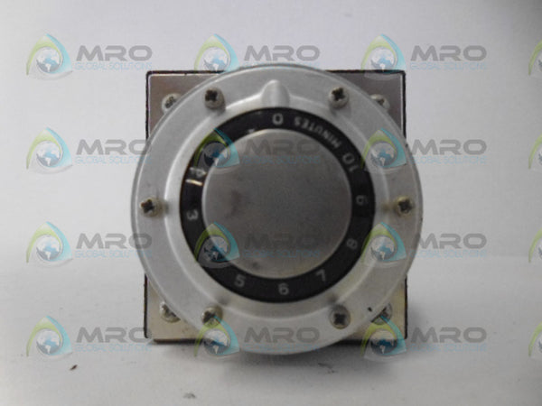 AGASTAT 2422PF TIMING RELAY (.5-10 MINUTES) NSNP