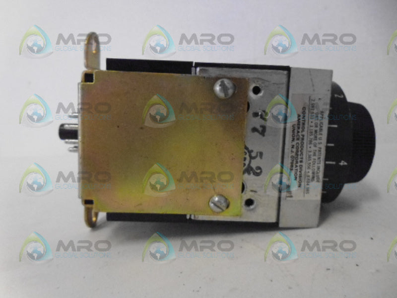 AGASTAT 7022AFP TIMING RELAY (1-10 MINUTES) NSNP