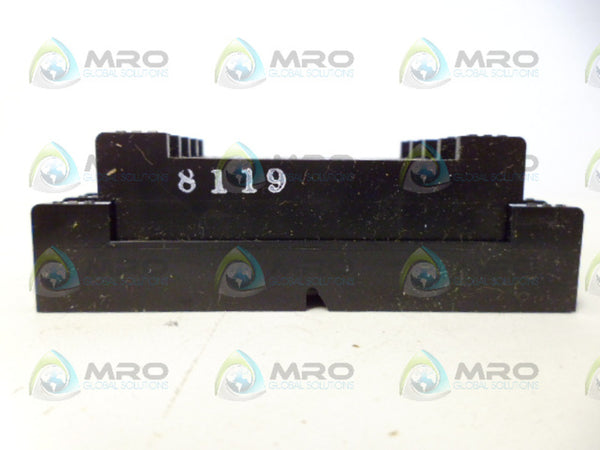 AGASTAT CR002 RELAY SOCKET NSMP