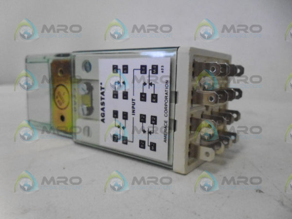 AGASTAT EFPD003 RELAY 125VDC NSMP
