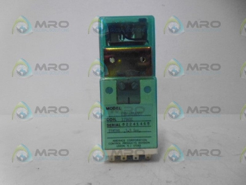 AGASTAT ETR14D3A002 RELAY 125VDC NSNP