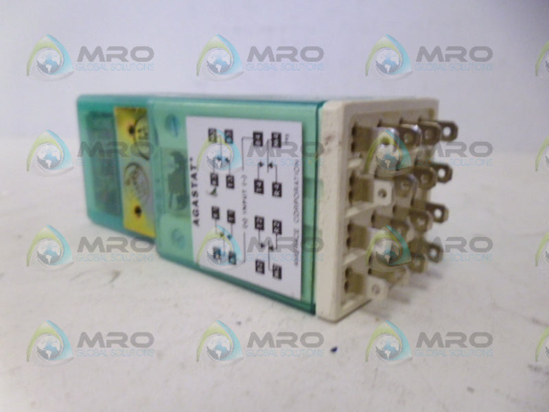AGASTAT ETR14D3A002 RELAY 125VDC NSNP