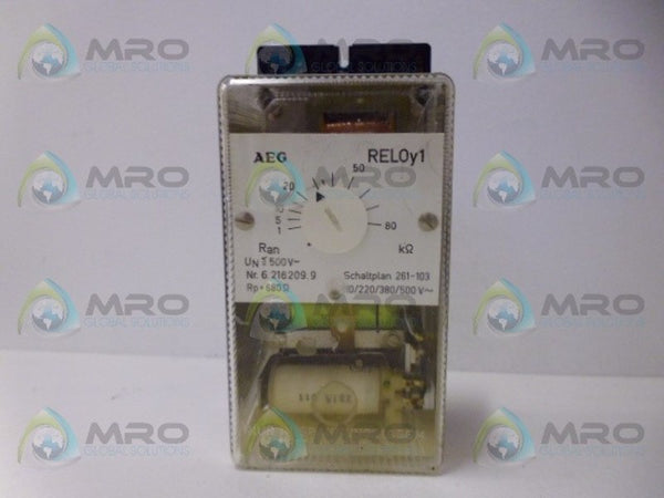 AEG RELOY1 261-103 RELAY UNMP