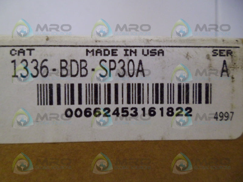 ALLEN BRADLEY 1336-BDB-SP30A/A DRIVER BOARD NSMP
