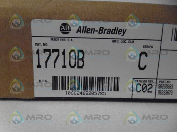 ALLEN BRADLEY 1771-OB SER. C DATE: 2004 NSFS
