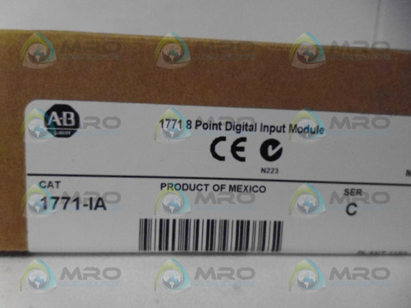 ALLEN BRADLEY 1771-IA SER. C DATE: 2015 NSFS