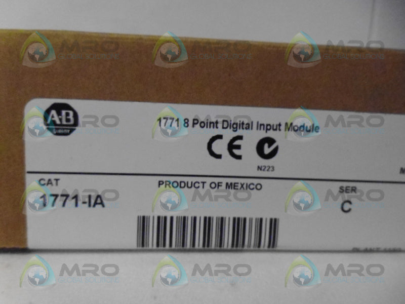 ALLEN BRADLEY 1771-IA SER. C DATE: 2015 NSFS