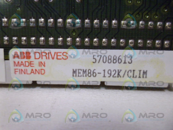 ABB MEM86-192K/CLIM  NSMP