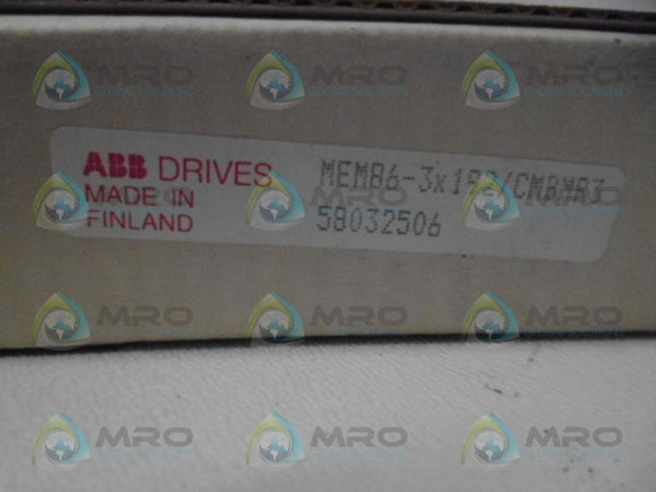 ABB MEM86-3X192/CMBMR3 MEMORY BOARD NSMP