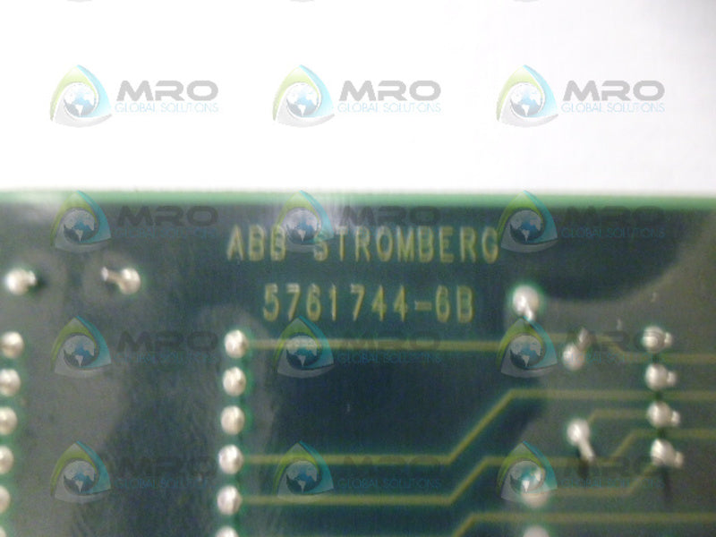 ABB/STROMBERG 5761744-6B POWER CONTROL BOARD UNMP