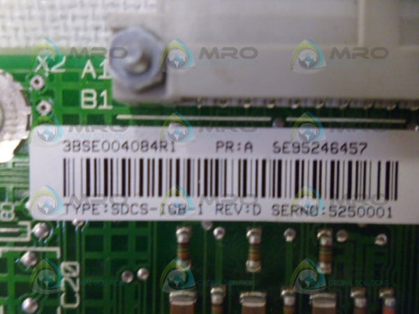 ABB SDCS-IOB-1 3BSE004084R1 UNMP