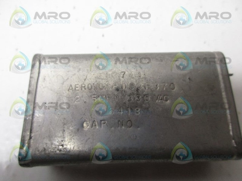 AEROVOX PI03F370 CAPACITOR UNMP
