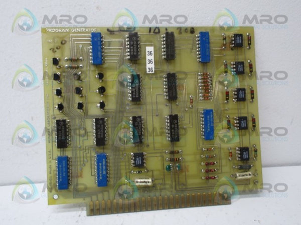 HUNKAR LAB. 61349-01 PROGRAMER GENERATOR BOARD UNMP