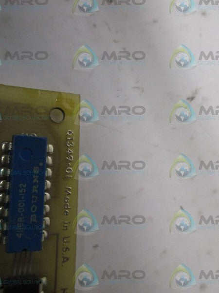 HUNKAR LAB. 61349-01 PROGRAMER GENERATOR BOARD UNMP