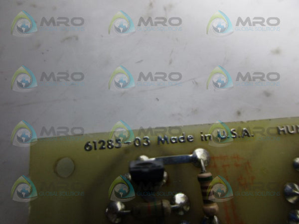 HUNKAR LAB. 61285-03 CIRCUIT BOARD UNMP