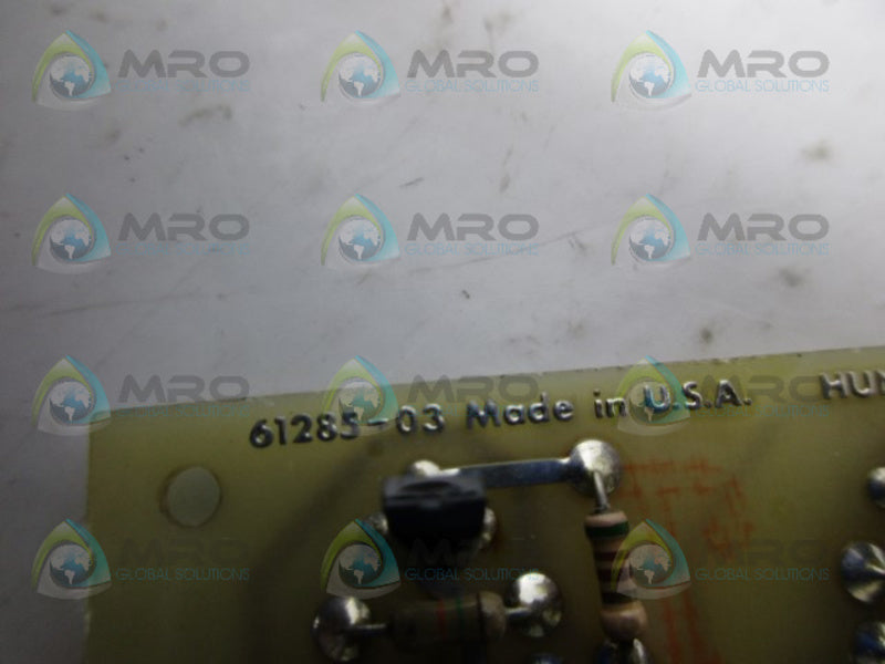 HUNKAR LAB. 61285-03 CIRCUIT BOARD UNMP